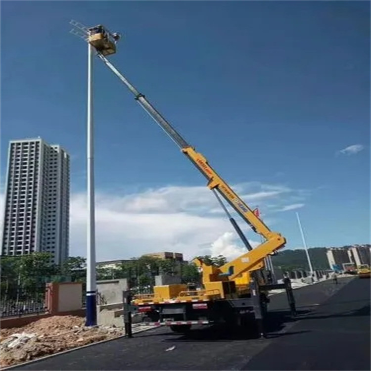 绍兴上虞维修路灯的曲臂升降车出租