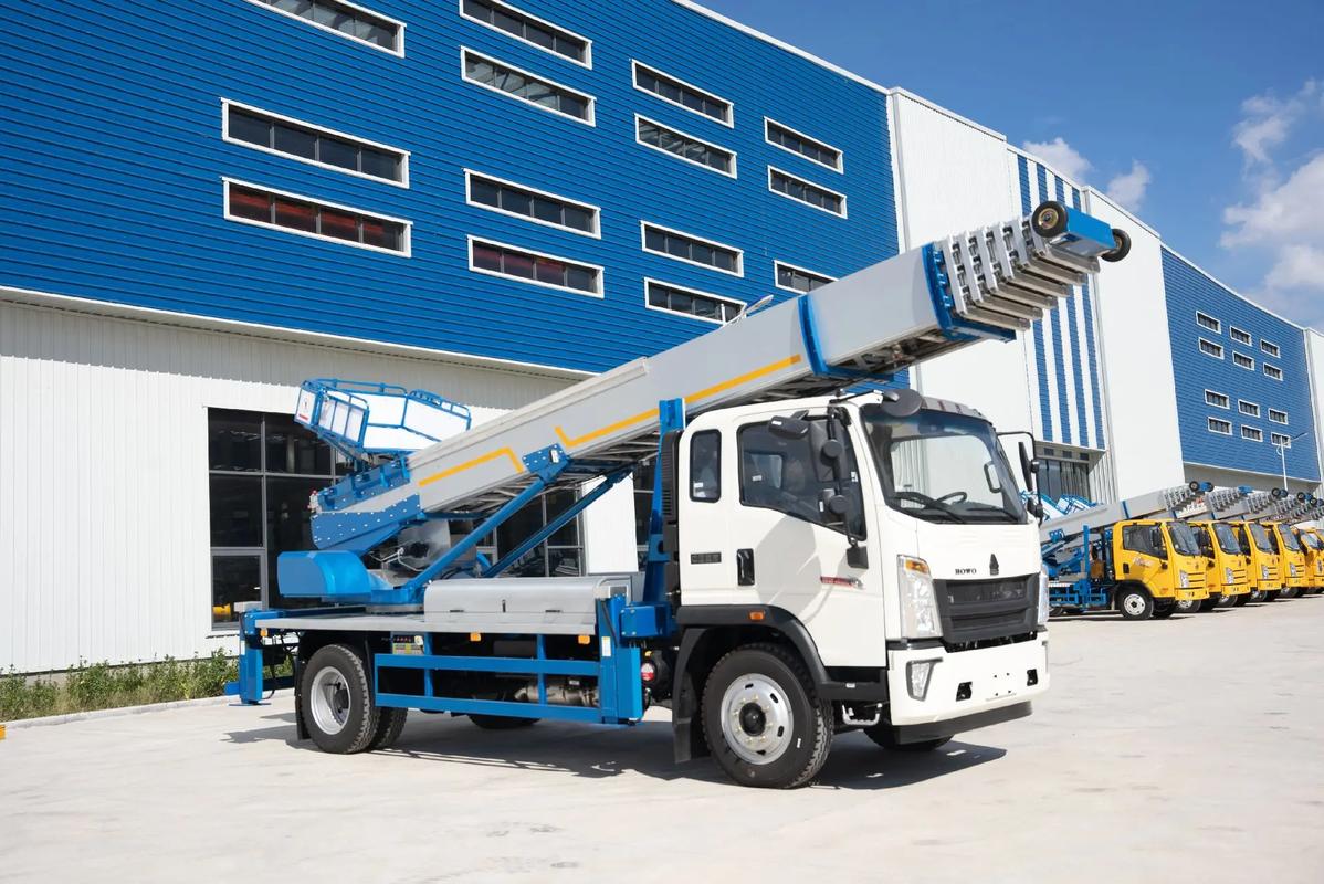 绍兴上虞出租云梯车高空作业车 建筑垃圾搬运